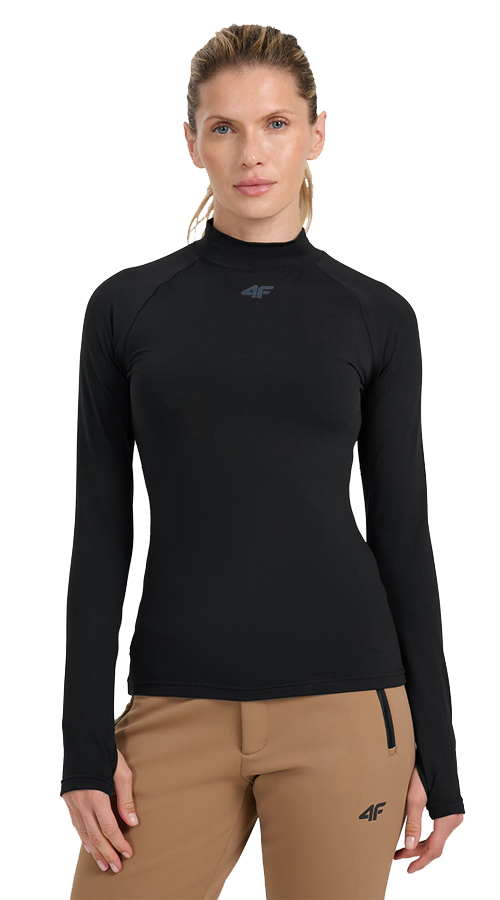 4F Damska Ocieplana Koszulka Termoaktywna Bielizna Termiczna rozm L