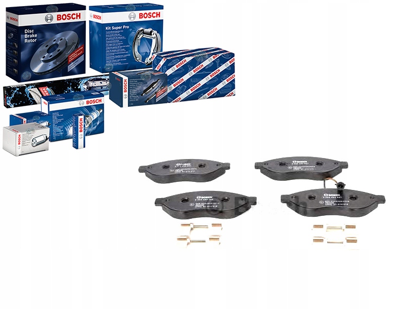 Brzdové Destičky Fiat Přední Ducato 06- S Senzorem