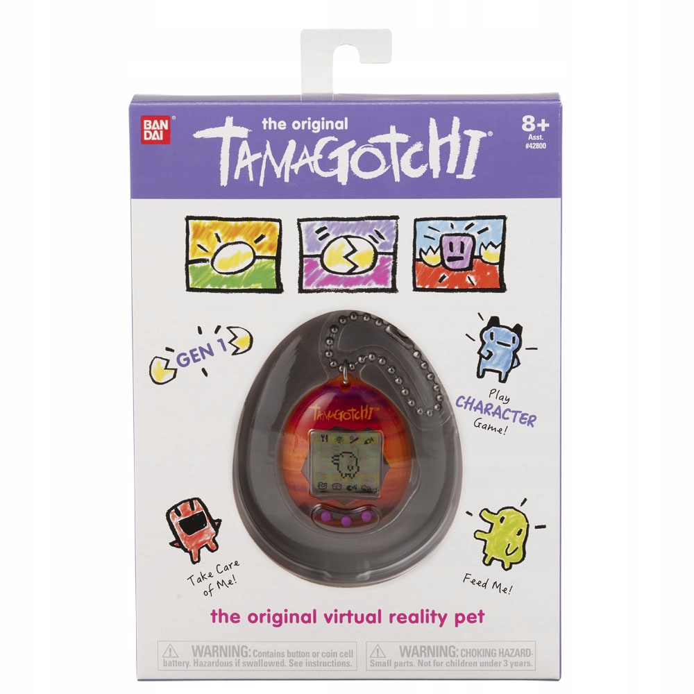 ORYGINALNE TAMAGOTCHI BANDAI SUNSET BOX NOWE