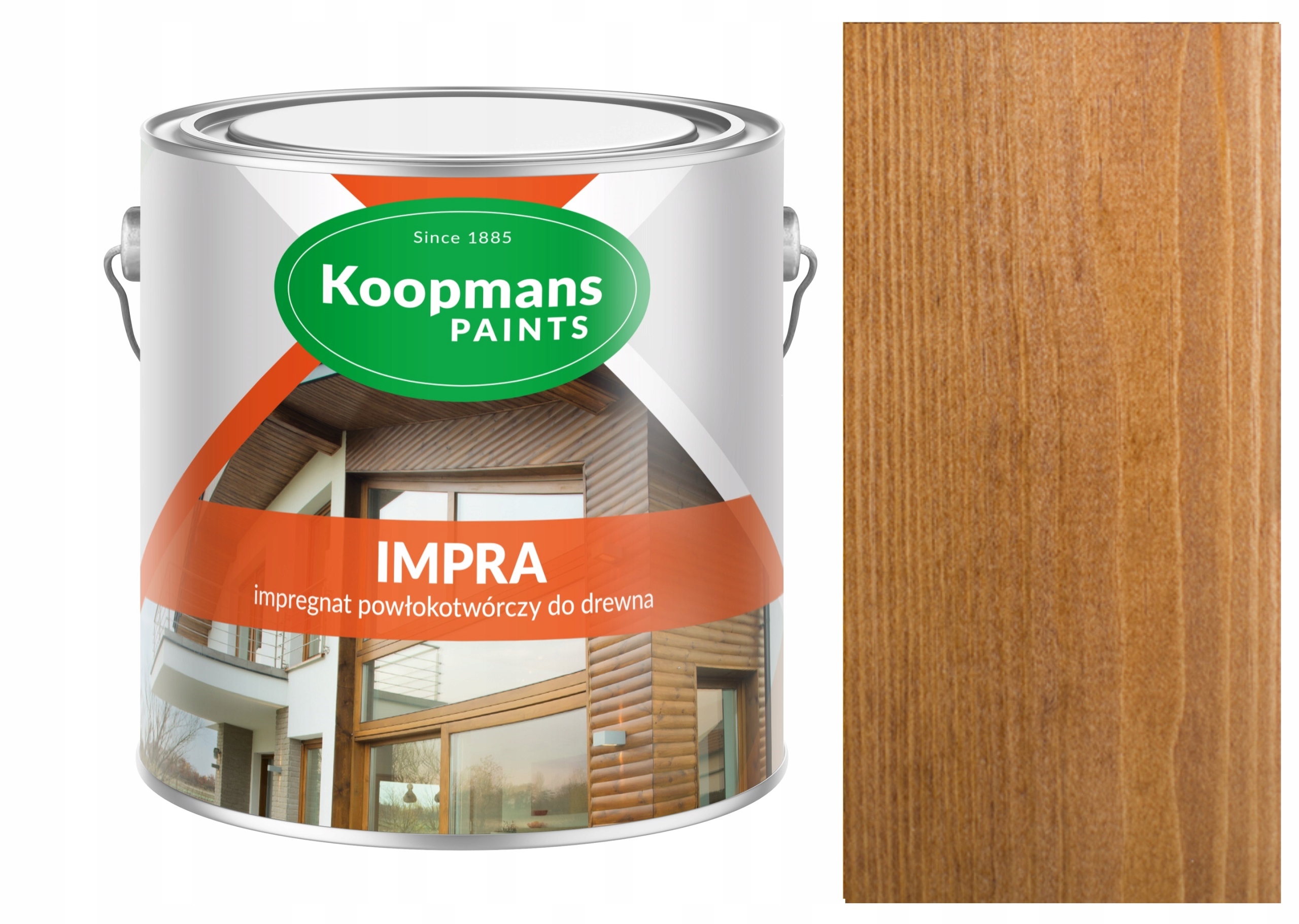 Koopmans Impra 5l Impregnace na dřevo s lazurou Ořech Brazilský 106
