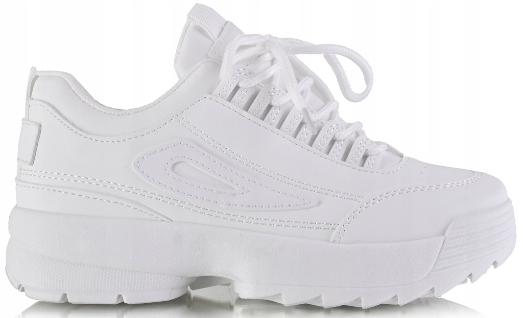 

Modne Sneakersy Adidasy Buty Fil Gruba Podeszwa