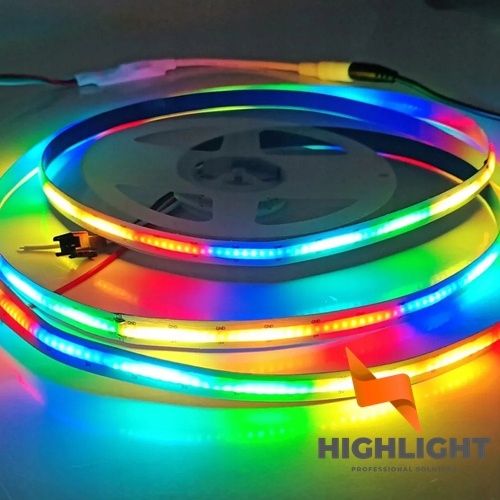 

1m taśma cyfrowa led Cob Rgb WS2811 24V 630led 14W