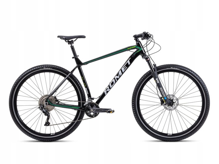 Rower Mtb Romet Mustang M5 rama 21 cali koło 29 " czarno-zielony