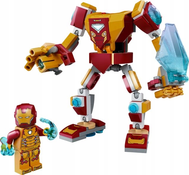 LEGO 76203 MARVEL MECHANICZNA ZBROJA IRON MANA Marka LEGO