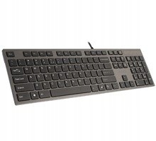 Klávesnice KV-300H Usb šedá