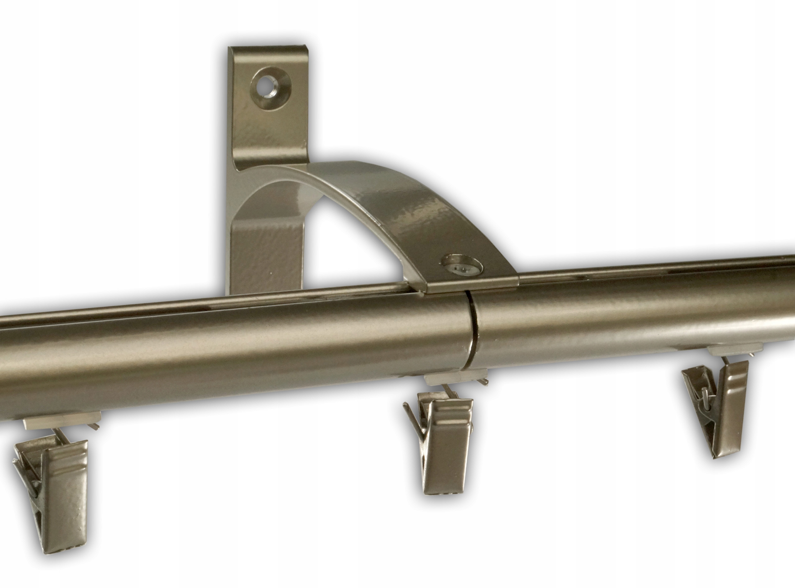 KARNISZ ALUMINIOWY POJEDYNCZY 330 cm Długość drążka 330 cm