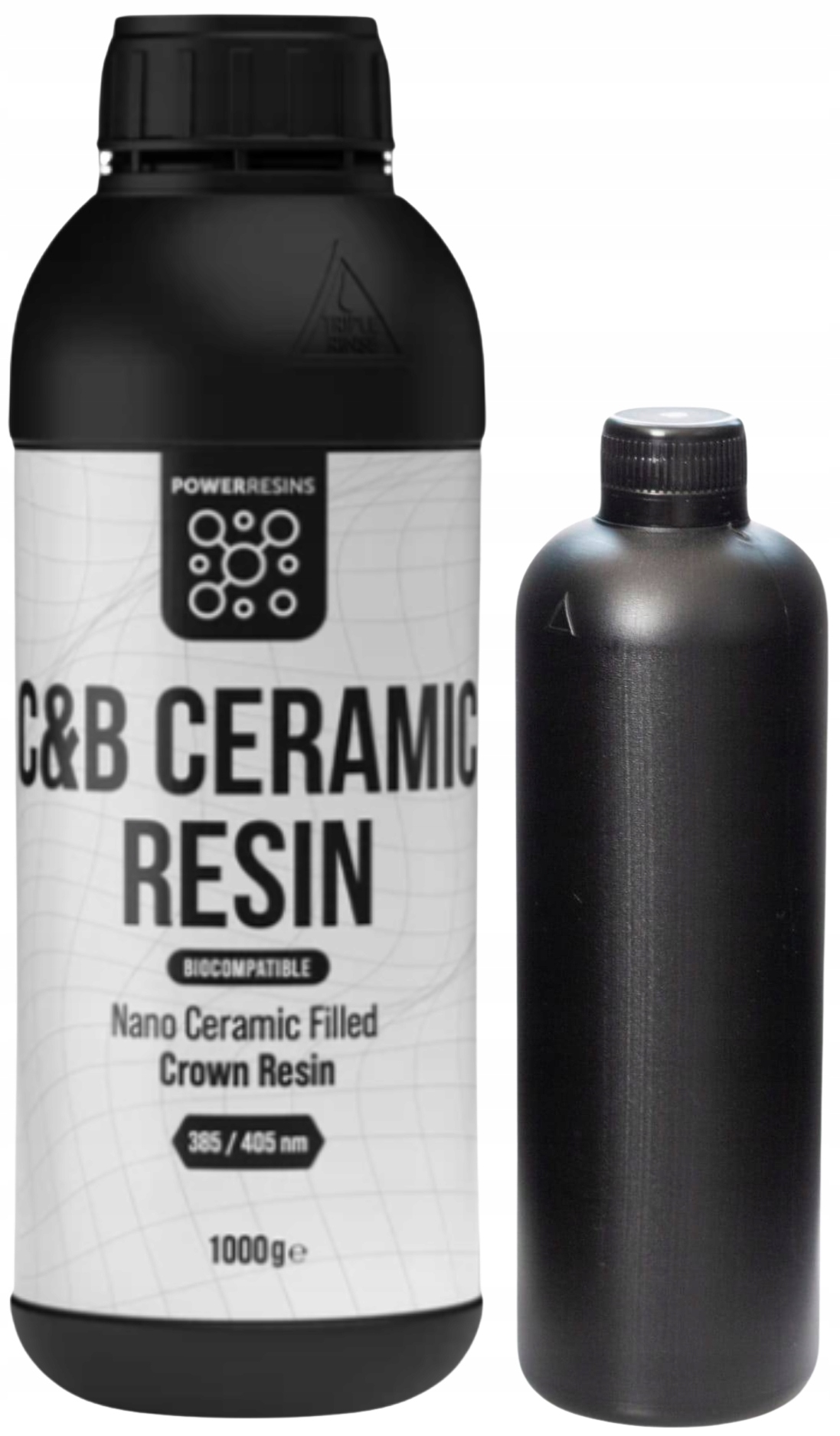 Uv pryskyřice PowerResins C&b Ceramic A1 0,5 kg 0,5 l pro 3D tisk, Odolná