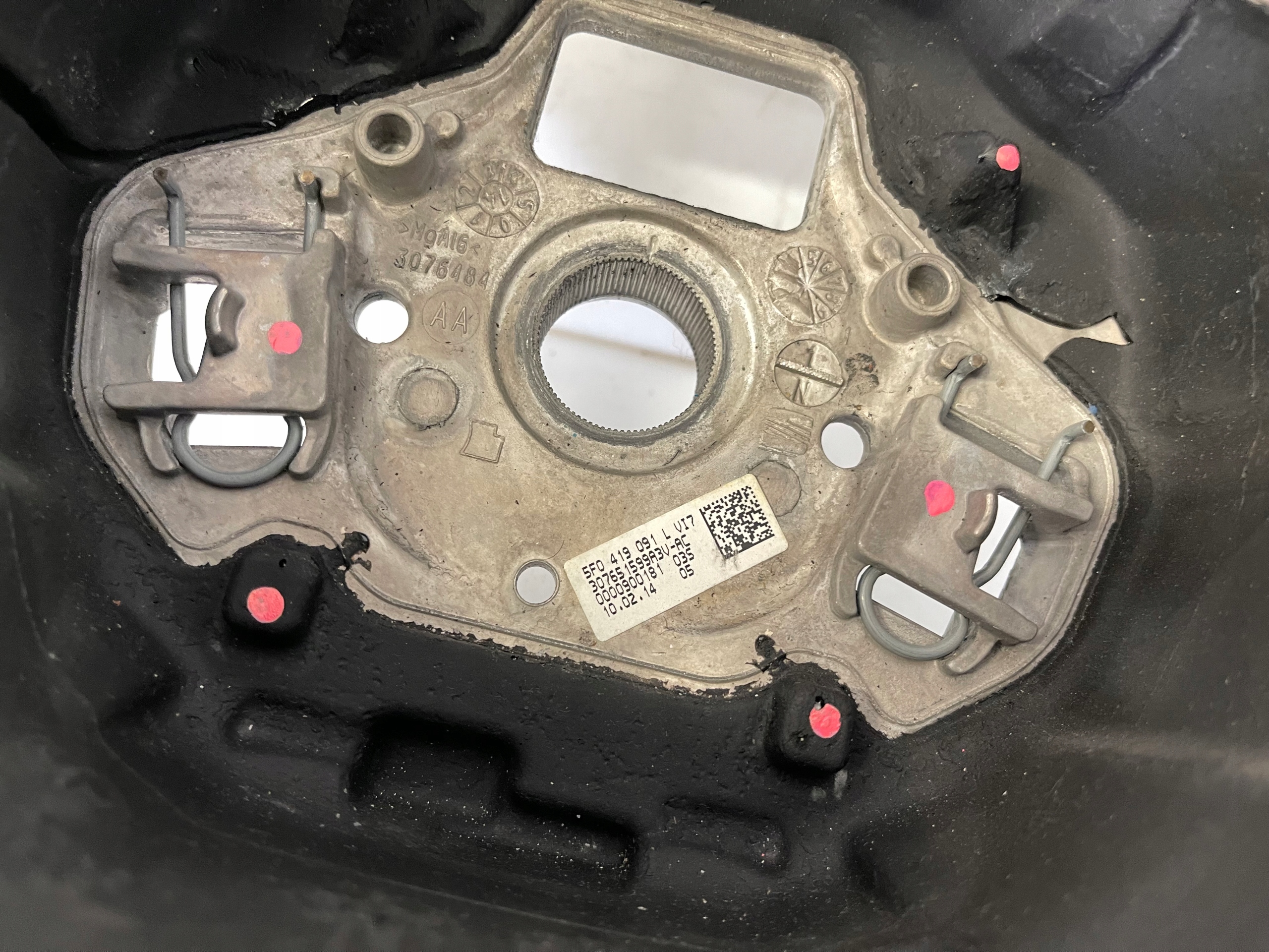lenkrad MULTIFUKCJA SEAT LEON III Leder 5F0419091L