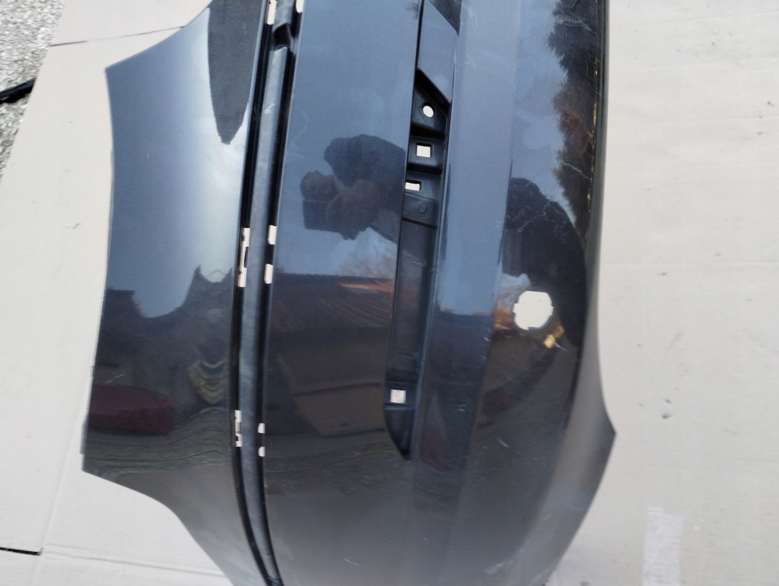 VW PASSAT CC 08-12 Stoßstange heck 3C8807421