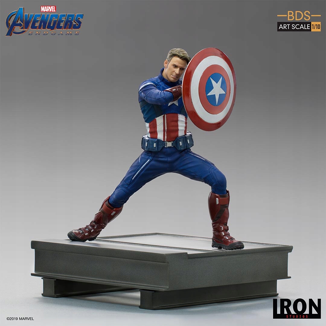 Iron Studios socha Marvel: Avengers Endgame Captain America 2023, měřítko