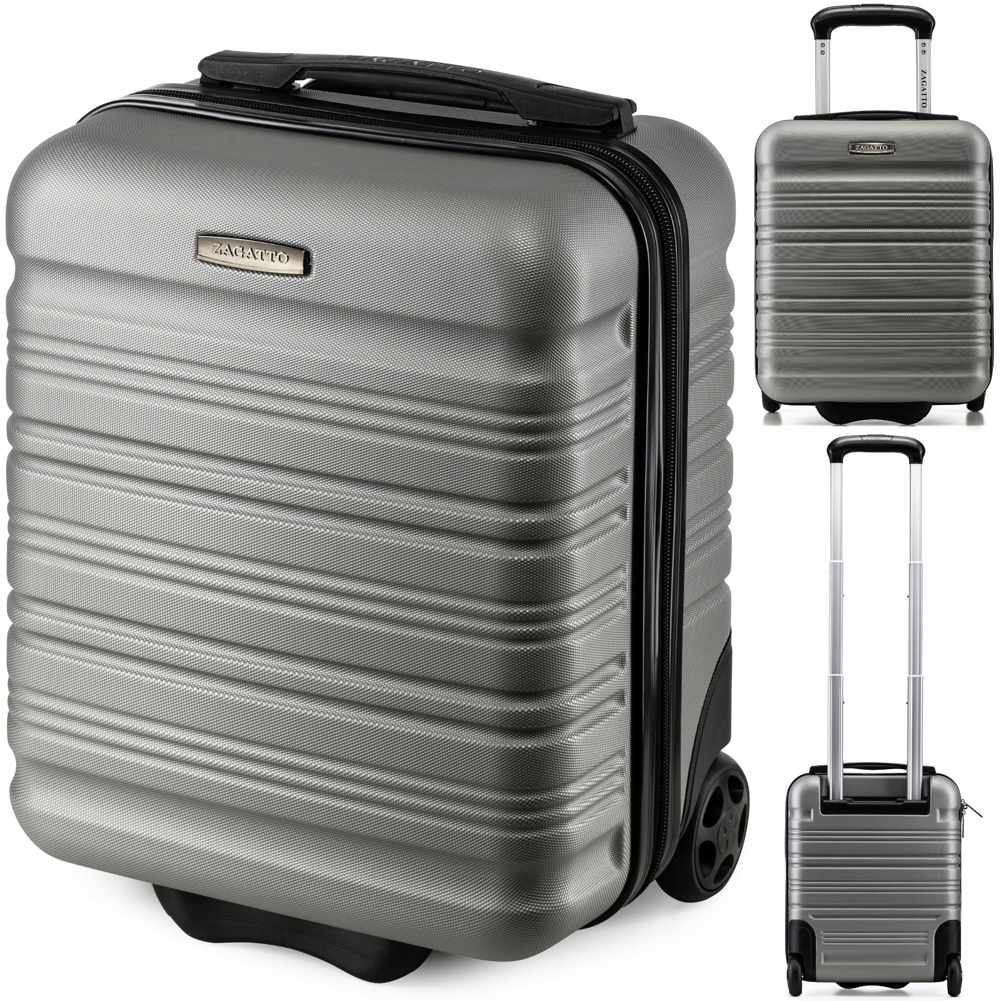 Malý kabinový kufr na kolečkách 40x30x20 cm, příruční zavazadlo Wizzair Zagatto