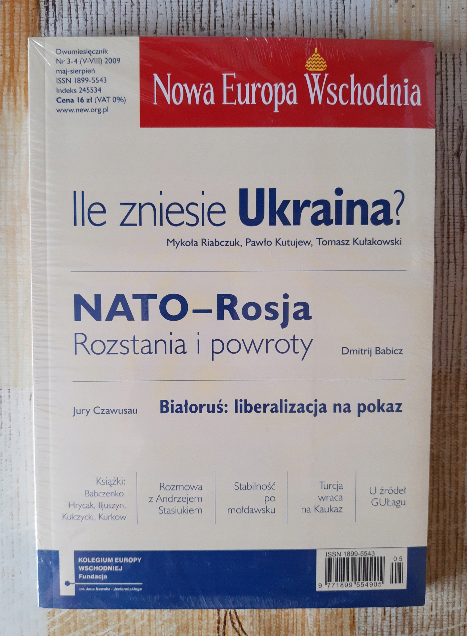 NOWA EUROPA WSCHODNIA 3-4/2009