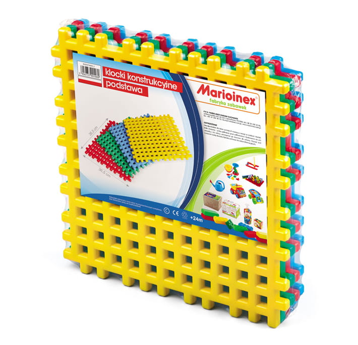 

Marioinex klocki wafle podstawa do budowy 4x