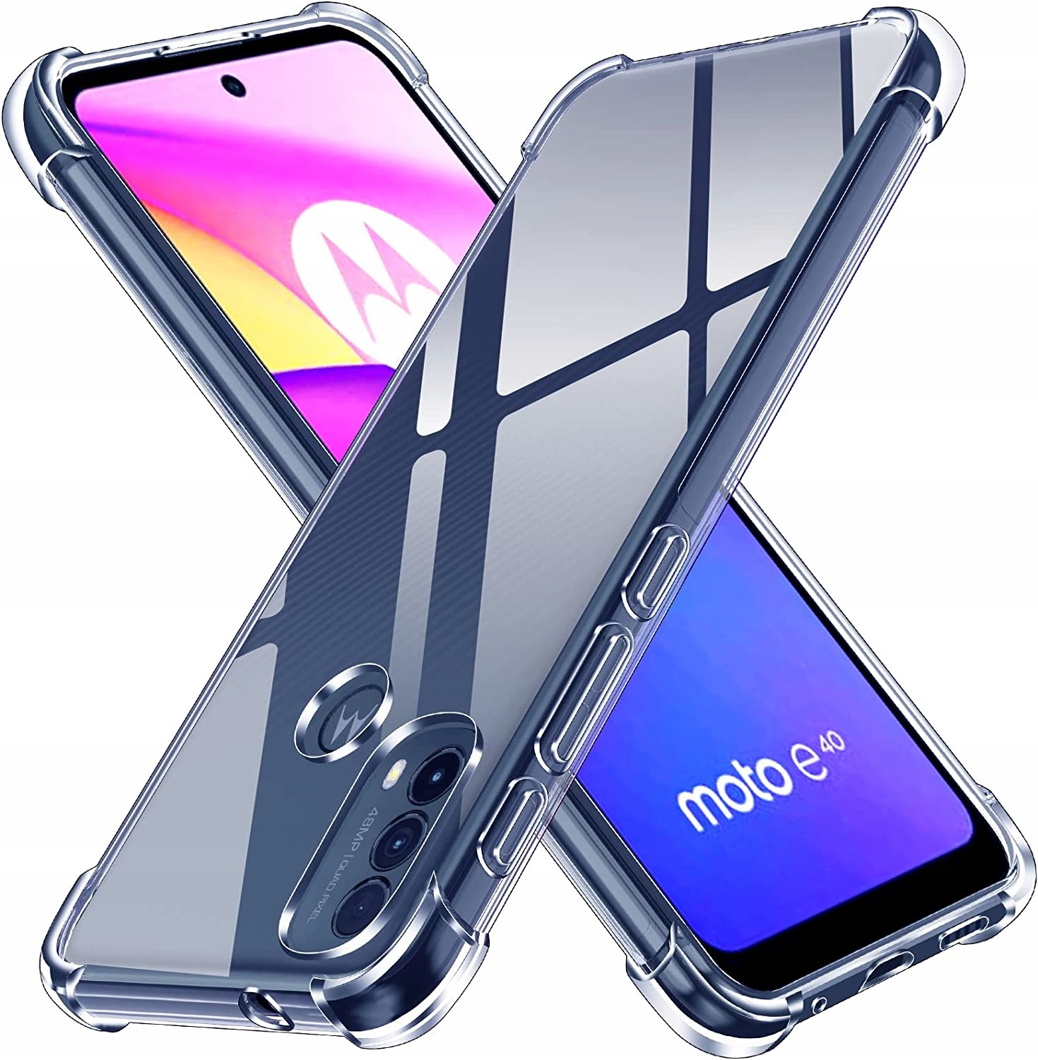 

Etui Anti Shock Szkło do Moto E20 E30 E40