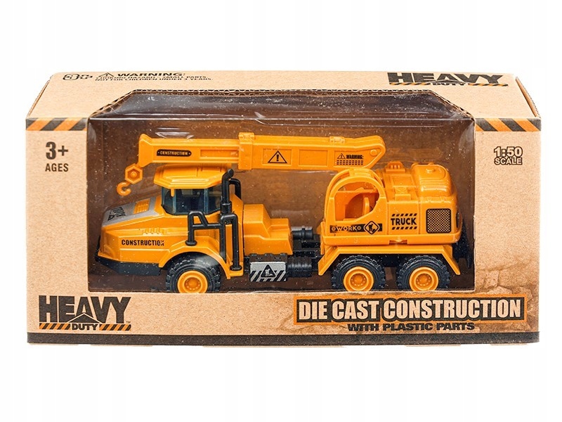 Model 1:50, Pojazd budowlany - dźwig Marka Daffi