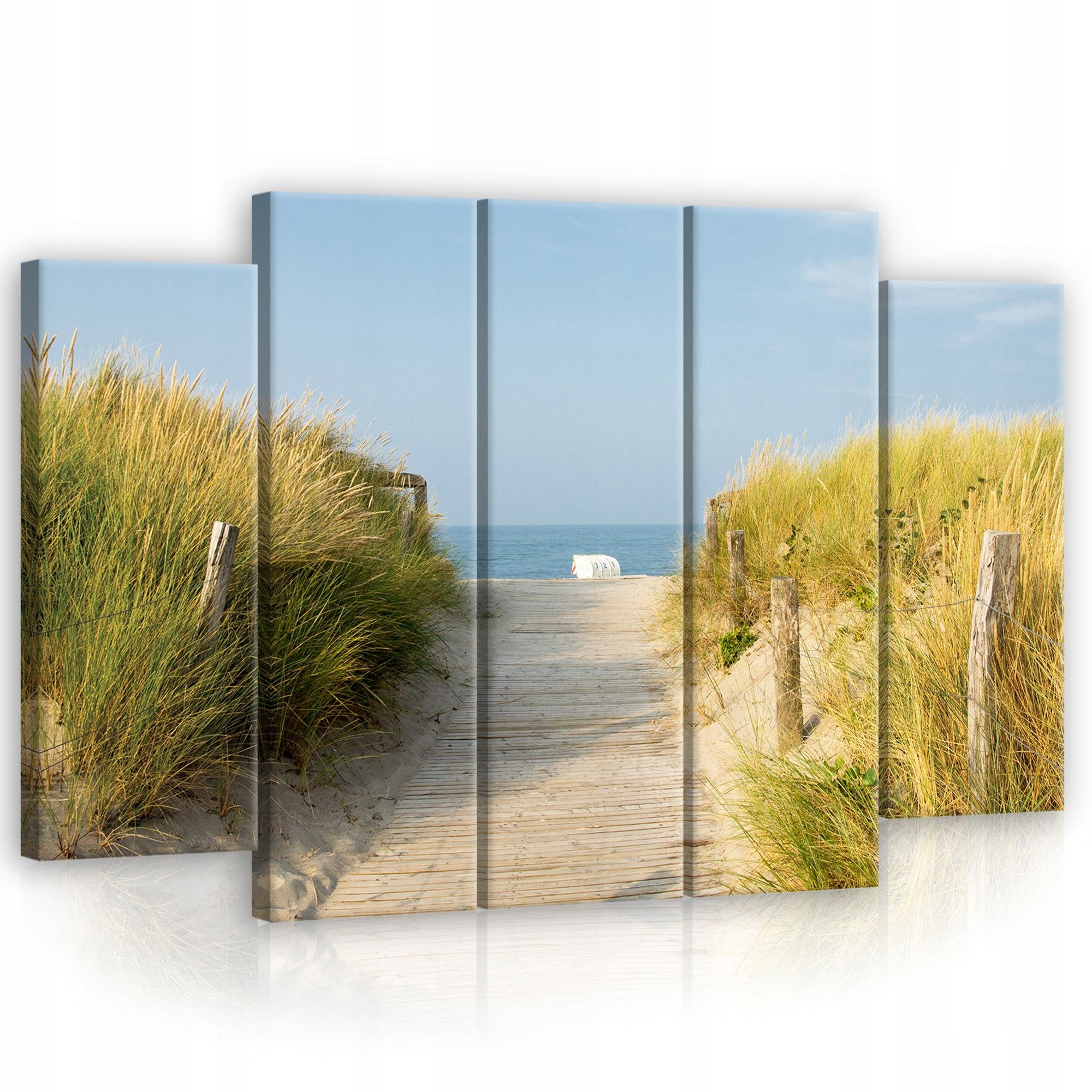 Obraz 150x100 Divoká pláž duny more oceán leto pokoj príroda piesok obloha