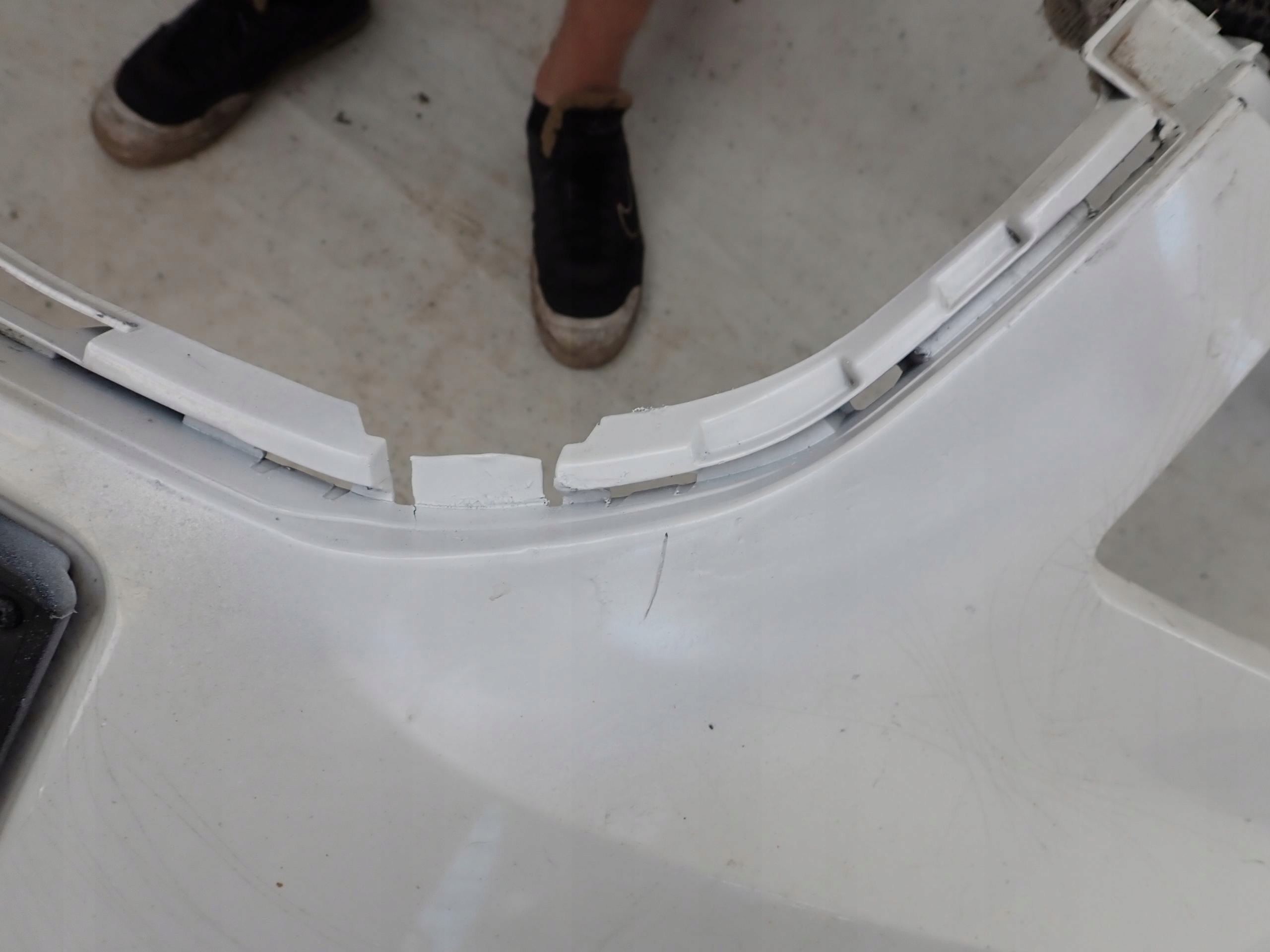 SKODA SUPERB II 08- bumper front front