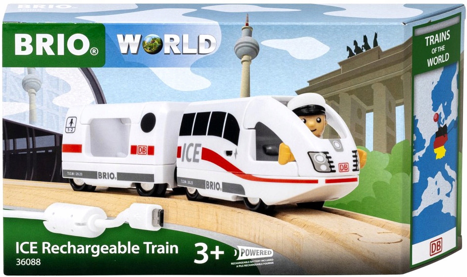 Lokomotywa Brio Trains of the World Ice Rechargeable Train