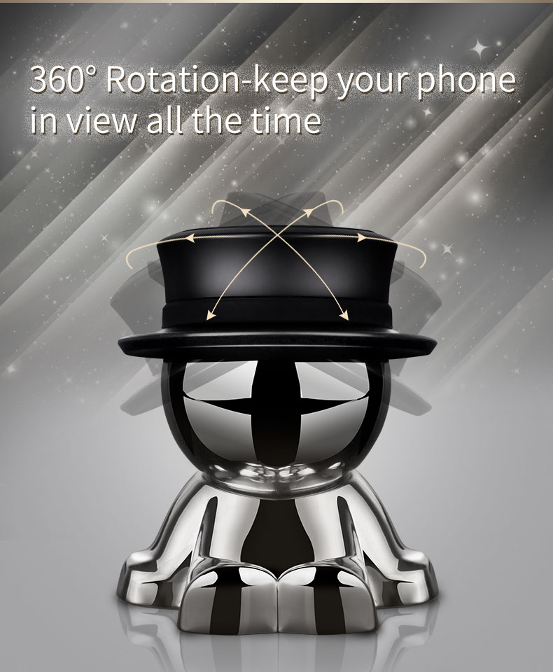 AOKWAY Magnetyczny Uchwyt Na Telefon Do Auta i Biurka Kompatybilny z iPhone — miniatura 8