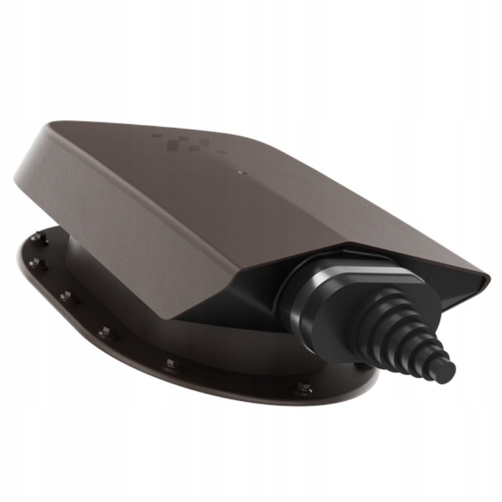 Solární Přechod Na Trapézové Plechy Tmavě Hnědý Ral 8019