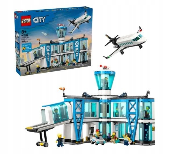 Lego (r) Město 60502 Letiště S Letadlem