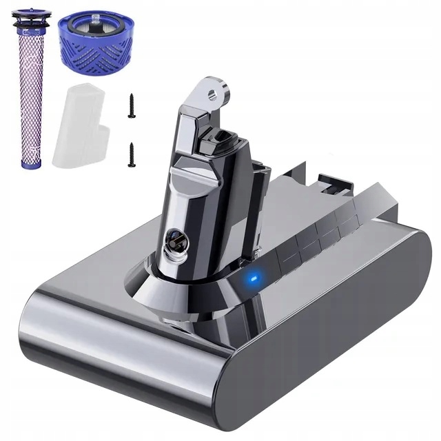 Univerzálny akumulátorový akumulátor pre Dyson V6 DC62 DC58 SV03 6000mAh filtre