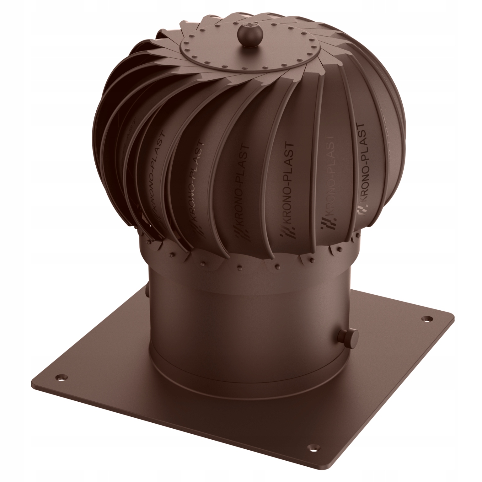 Komínová vložka Otočná s krytem pro ventilaci Fi 200 Bronz 8017