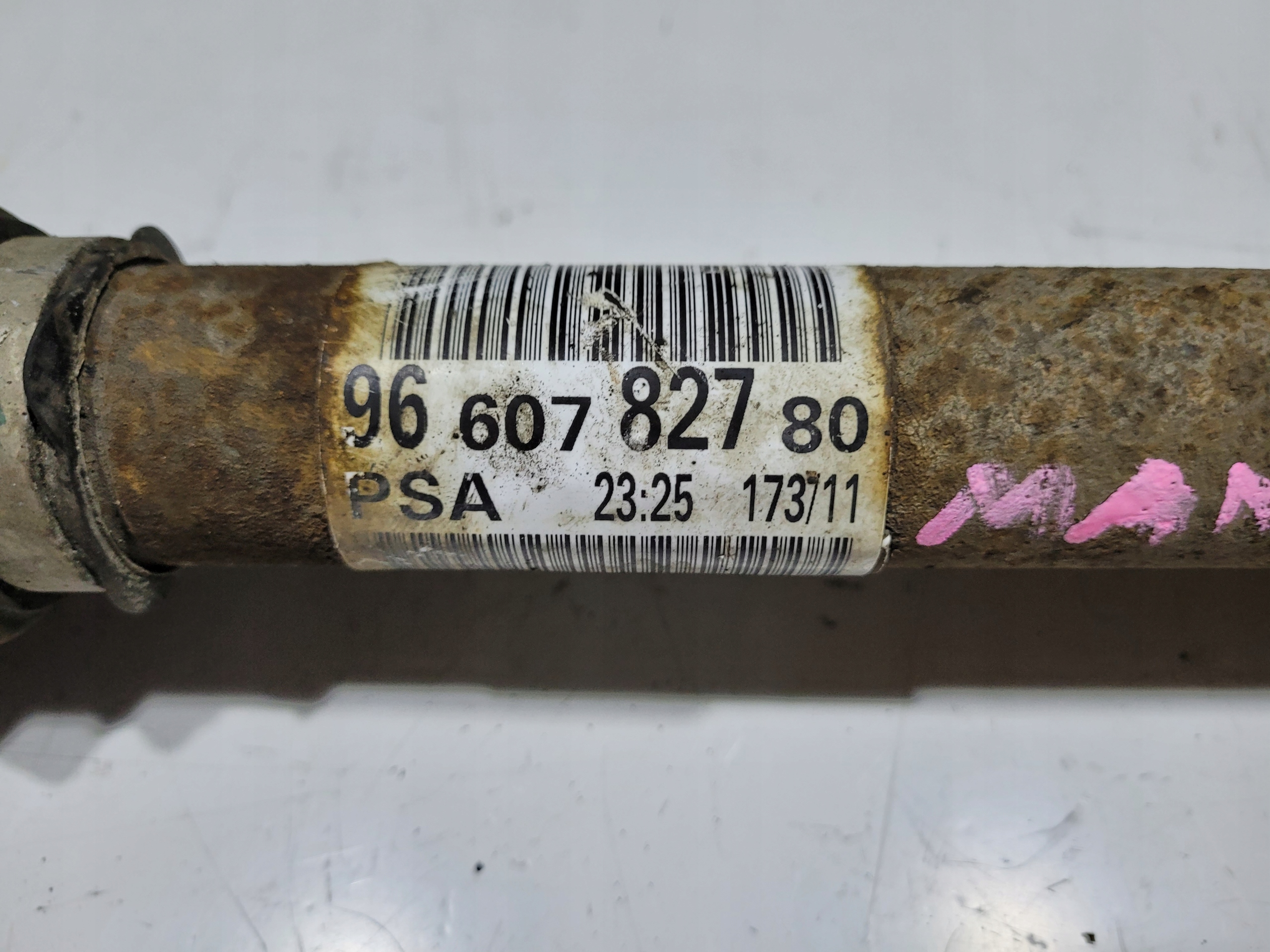 semi-axis short. left PEUGEOT PARTNER III BERLINGO III 1.6