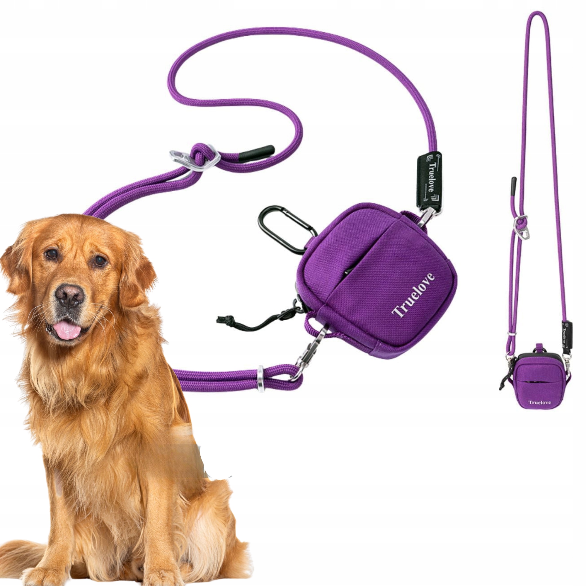 Pouzdro Na Sáčky A Klíče Truelove City Break Mini Cordura Fialové