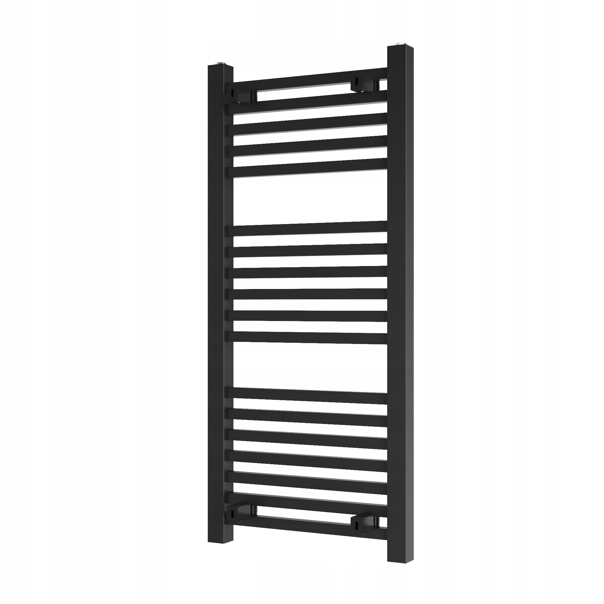 Kúpeľňový Ohrievač Čierny Rebrík 100x45 cm Bergen Kaloryfer Moderný