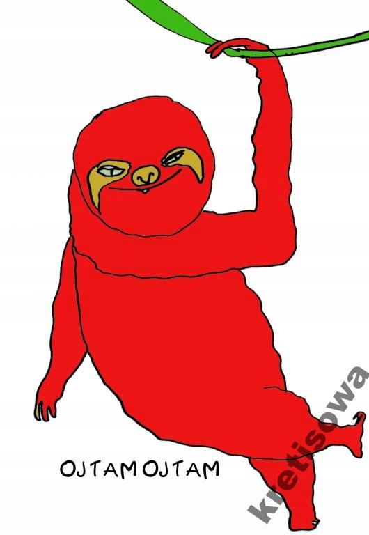 

Damska Koszulka Leniwiec Dla Leniwych Leń l1a