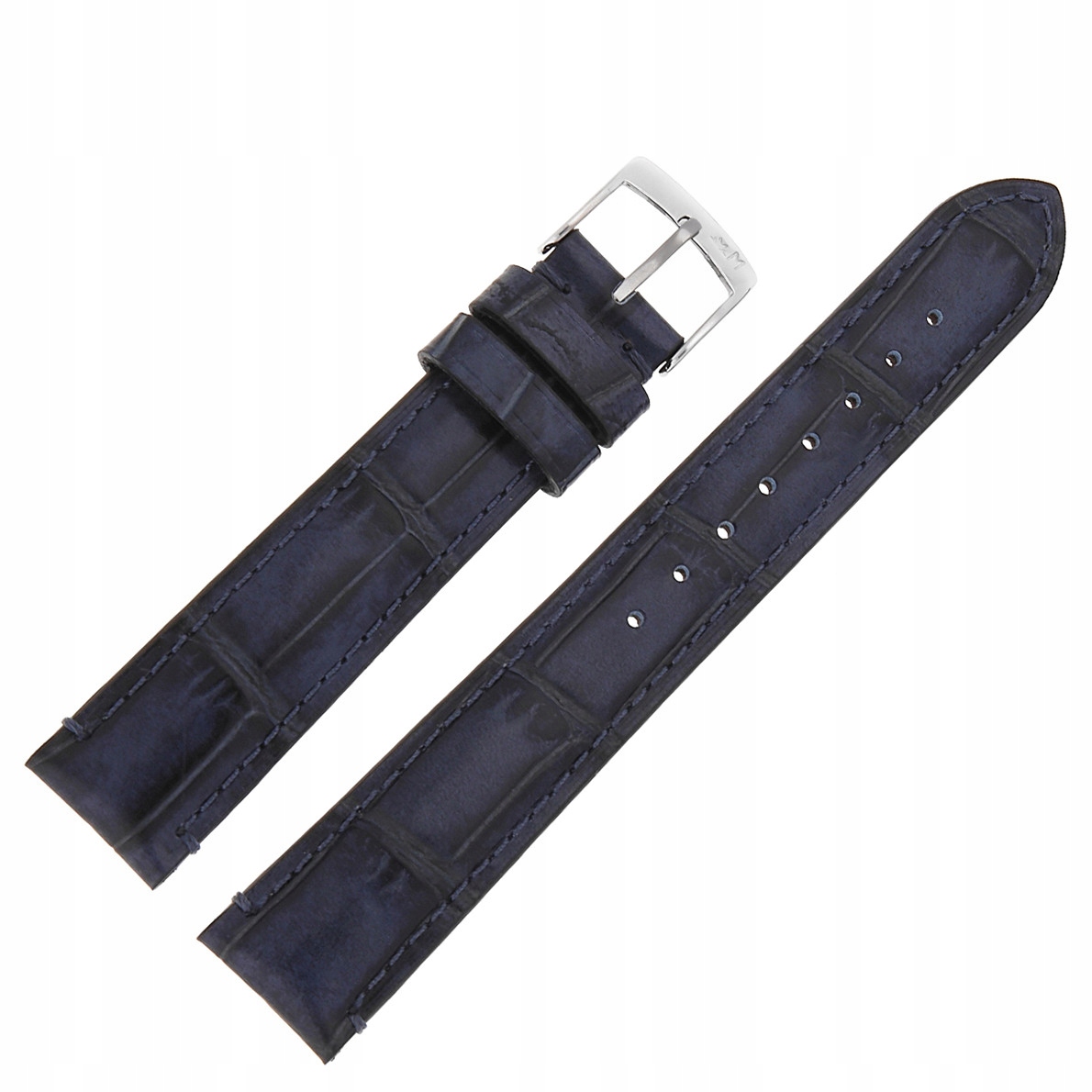 Pásek k hodinkám Morellato A01X5534D40062CR18 modrý 18 mm