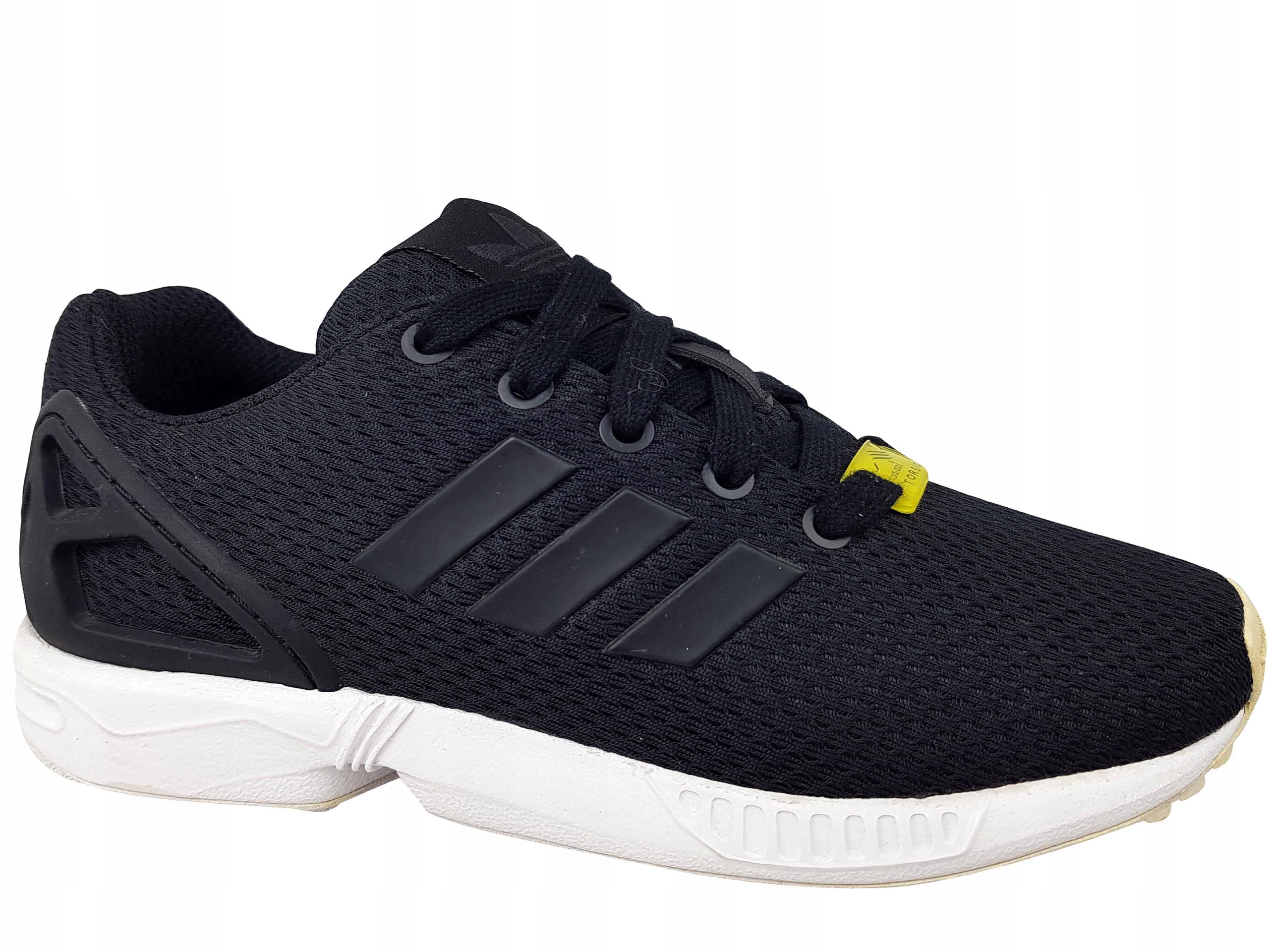 ADIDAS ZX FLUX CZARNE BUTY LEKKIE DZIECIĘCE *POWYSTAWOWE