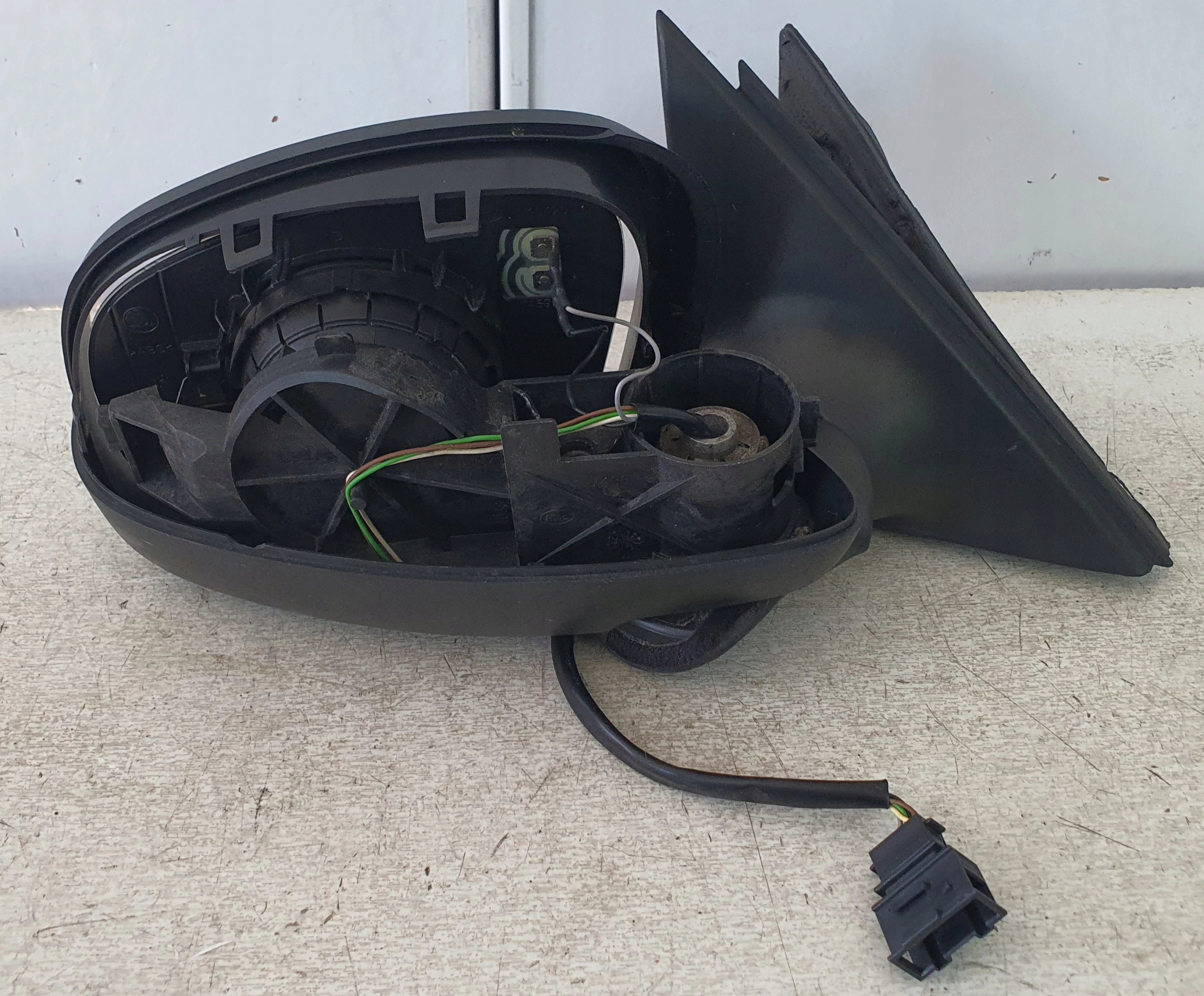 mirror right Skoda Fabia II lift 10-15 5 pin
