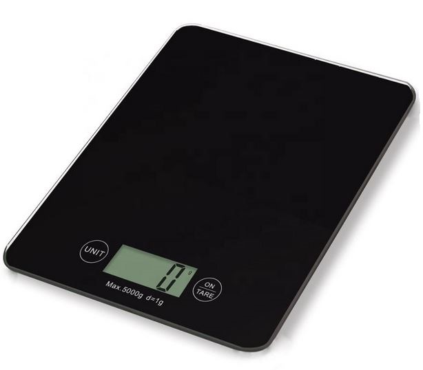 

Waga Kuchenna Elektroniczna LCD Szklana 5KG 1G