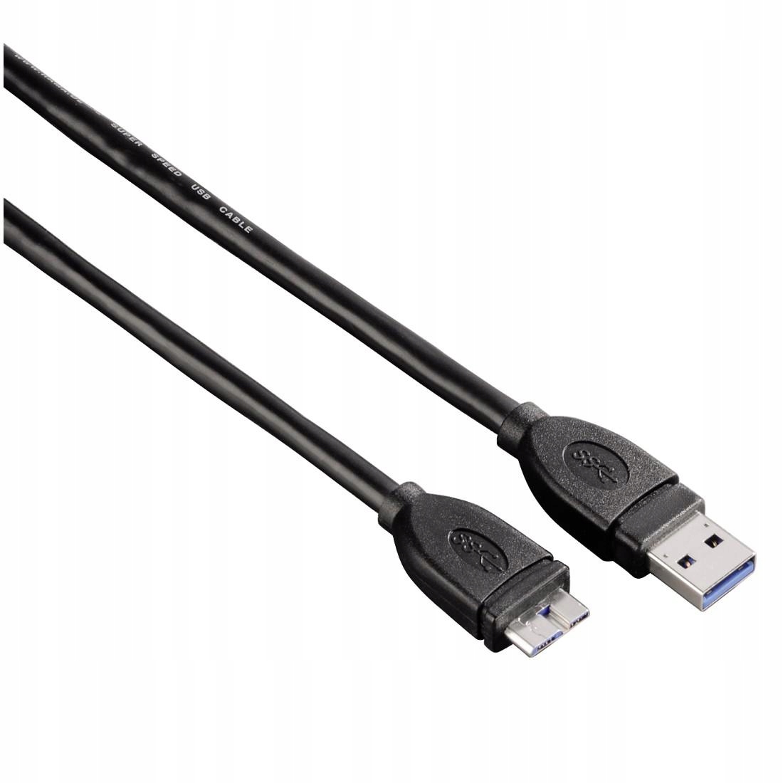 Hama Kabel Przejściówka USB 3.0 micro USB B Dysk