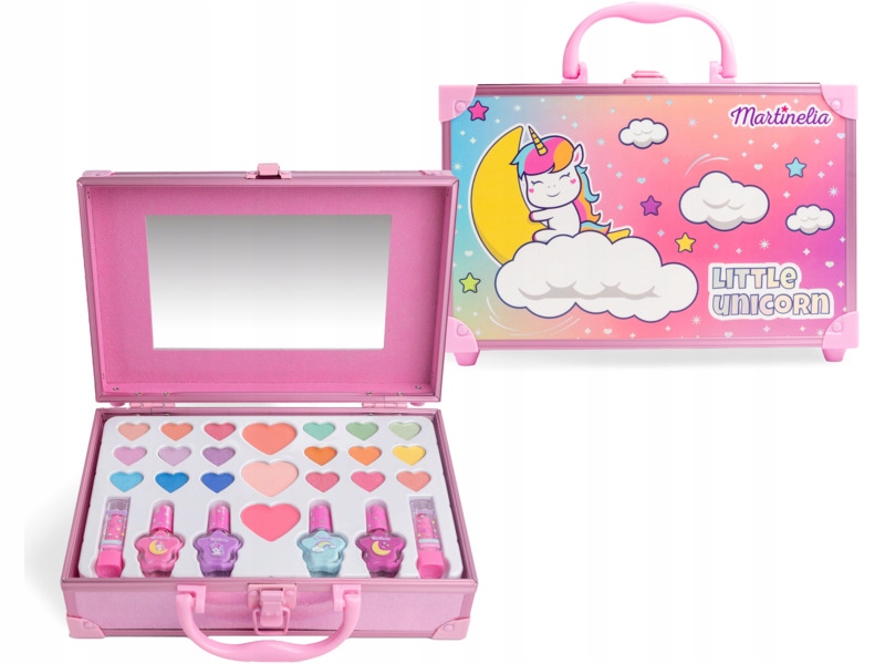 Zabawka zestaw do makijażu Martinelia Little Unicorn kuferek podróżny