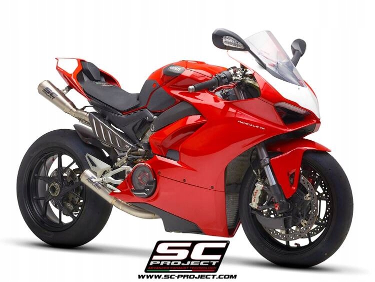 SC-Project układ wydechowy S1-GP tytan Ducati Panigale V4 (2019-2020) Dopasowanie do pojazdu produkt dedykowany