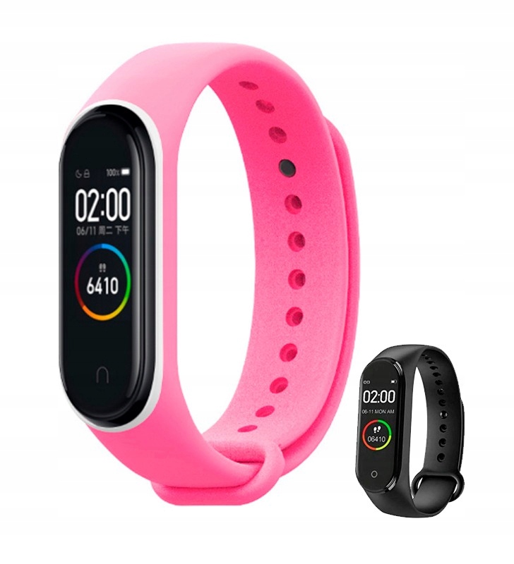 Pasek opaska Smart Band MI BAND M4 M5 M6 Mi3 Mi4 Materiał guma