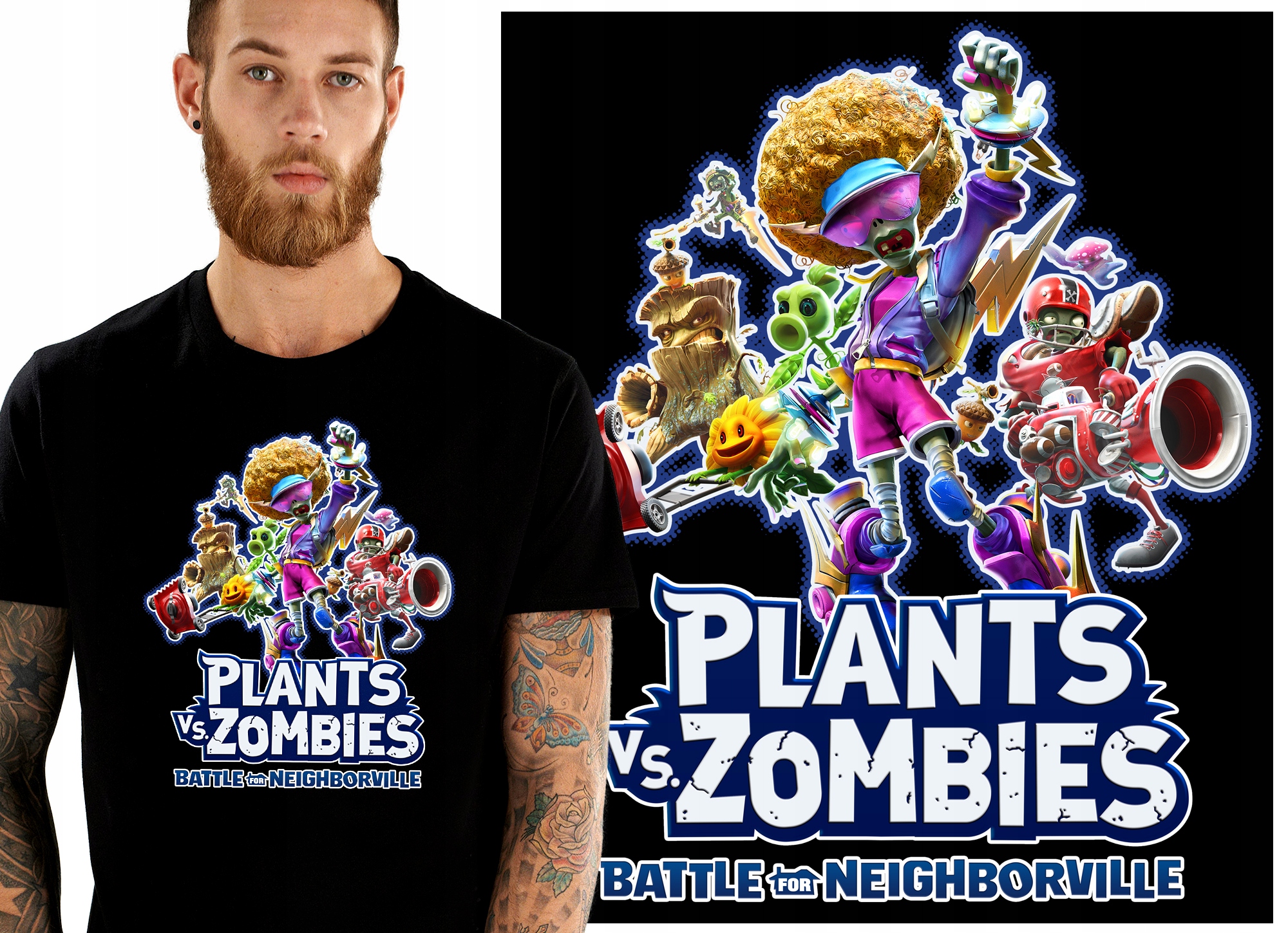 

Plants vs Zombies Battle Koszulka Męska M