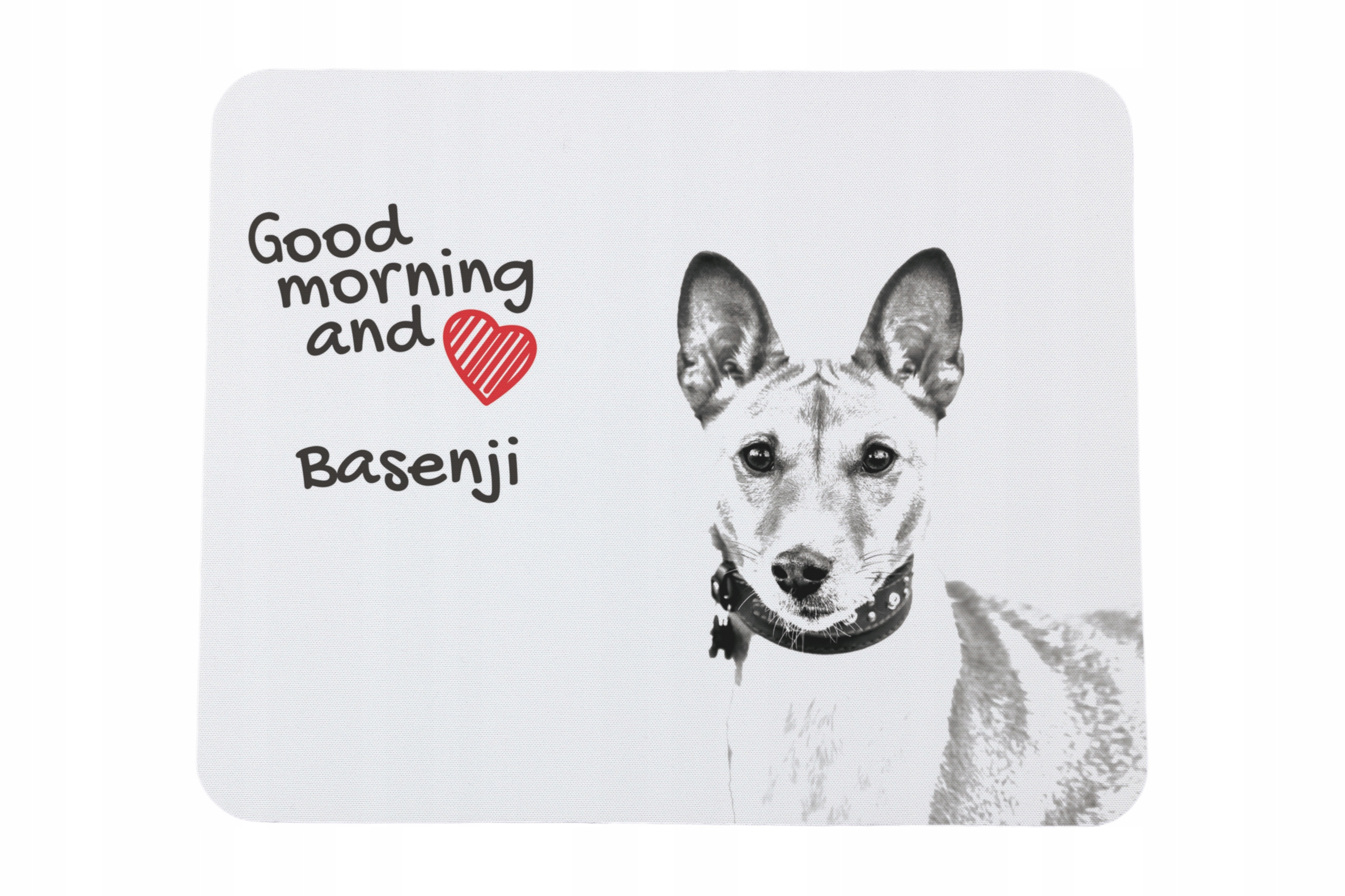 Basenji, Basendżi, Congo Dog podkładka pod myszkę z nadrukiem, personaliz