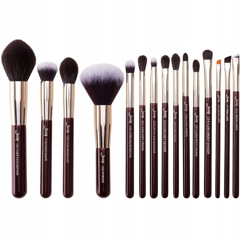 Jessup Make Up Brush Kosmetické Štětce T282 15KS