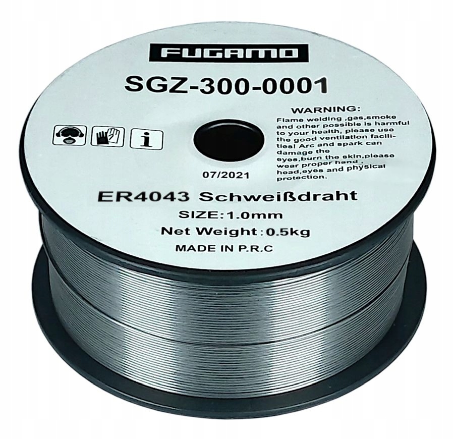 

Drut Spawalniczy Do Aluminium 1,0mm 0,5 kg