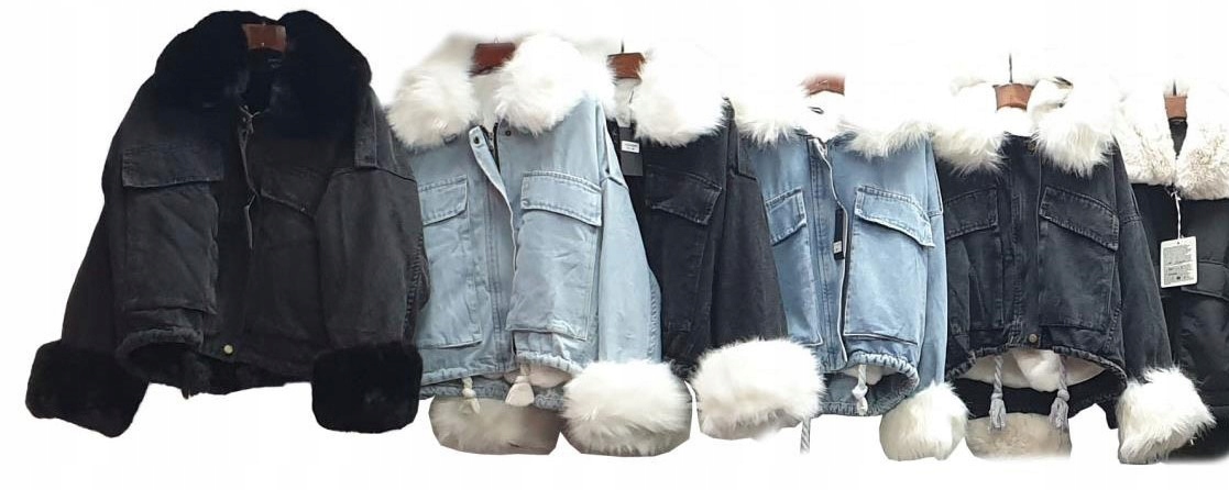 

Kurtka Jeansowa Z Futerkiem Katana Futerko Miś M