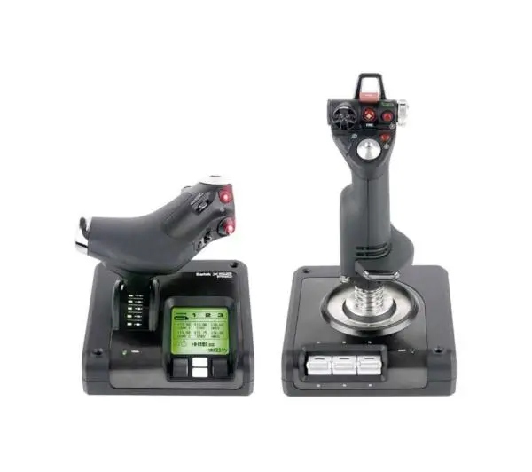 Zestaw Saitek X52 Pro Flight Control System Pc Joystick Przepustnica