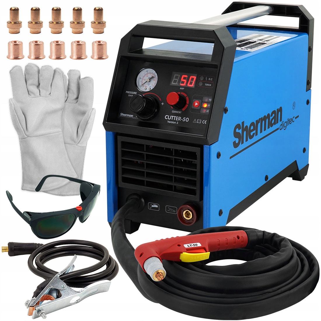 Przecinarka PLAZMA CUTTER 50 HF zestaw 230V