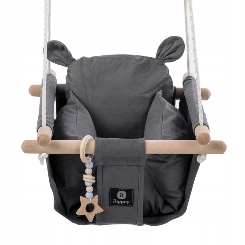 HUŚTAWKA DLA DZIECI OGRODOWA DREWNIANA ALEX Stan opakowania oryginalne