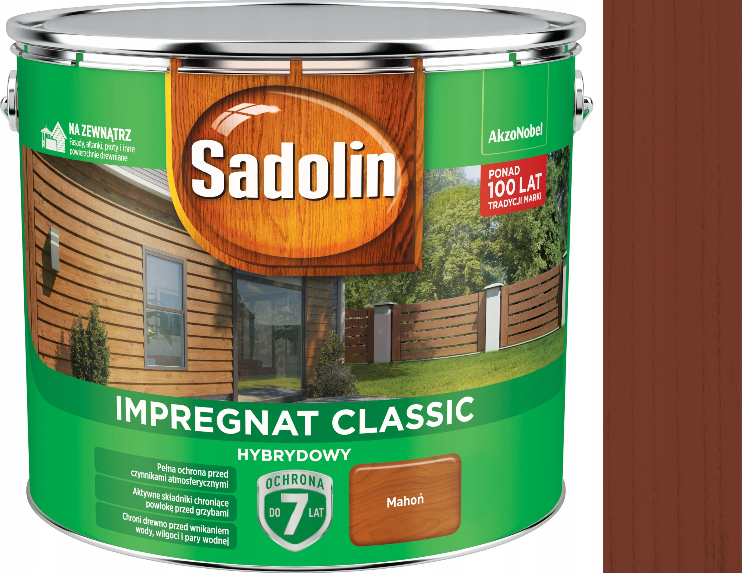 

Sadolin Classic Impregnat 9L Mahoń