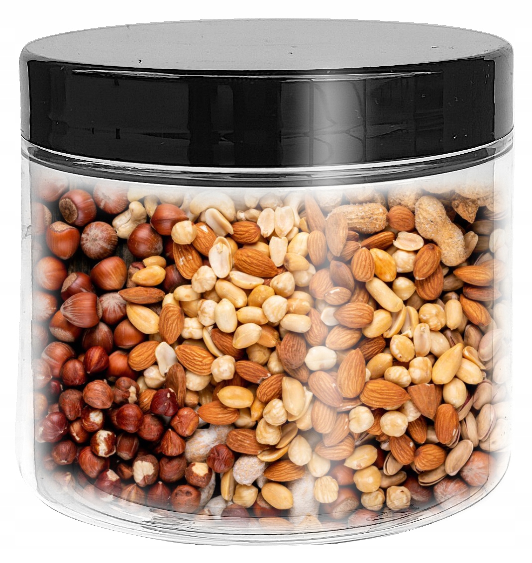 Słoik pojemnik plastikowy przyprawy 200ml x6 Z55 słoiczki na przyprawy Marka Akada