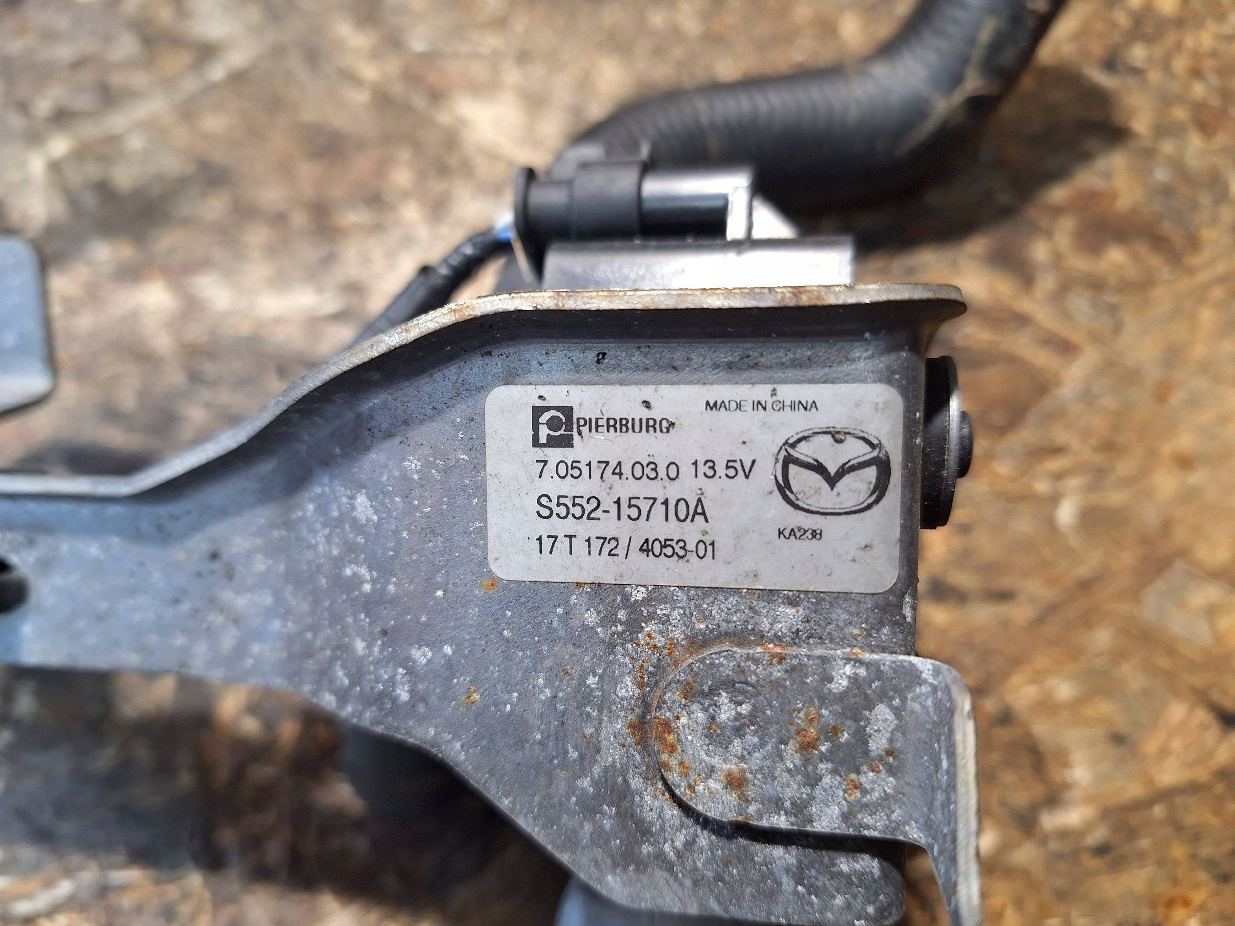 pumpa cirkulacije vode MAZDA 2 CX3 1.5D S550-15711